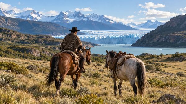 Explorez la patagonie à cheval : aventure entre glaciers et culture